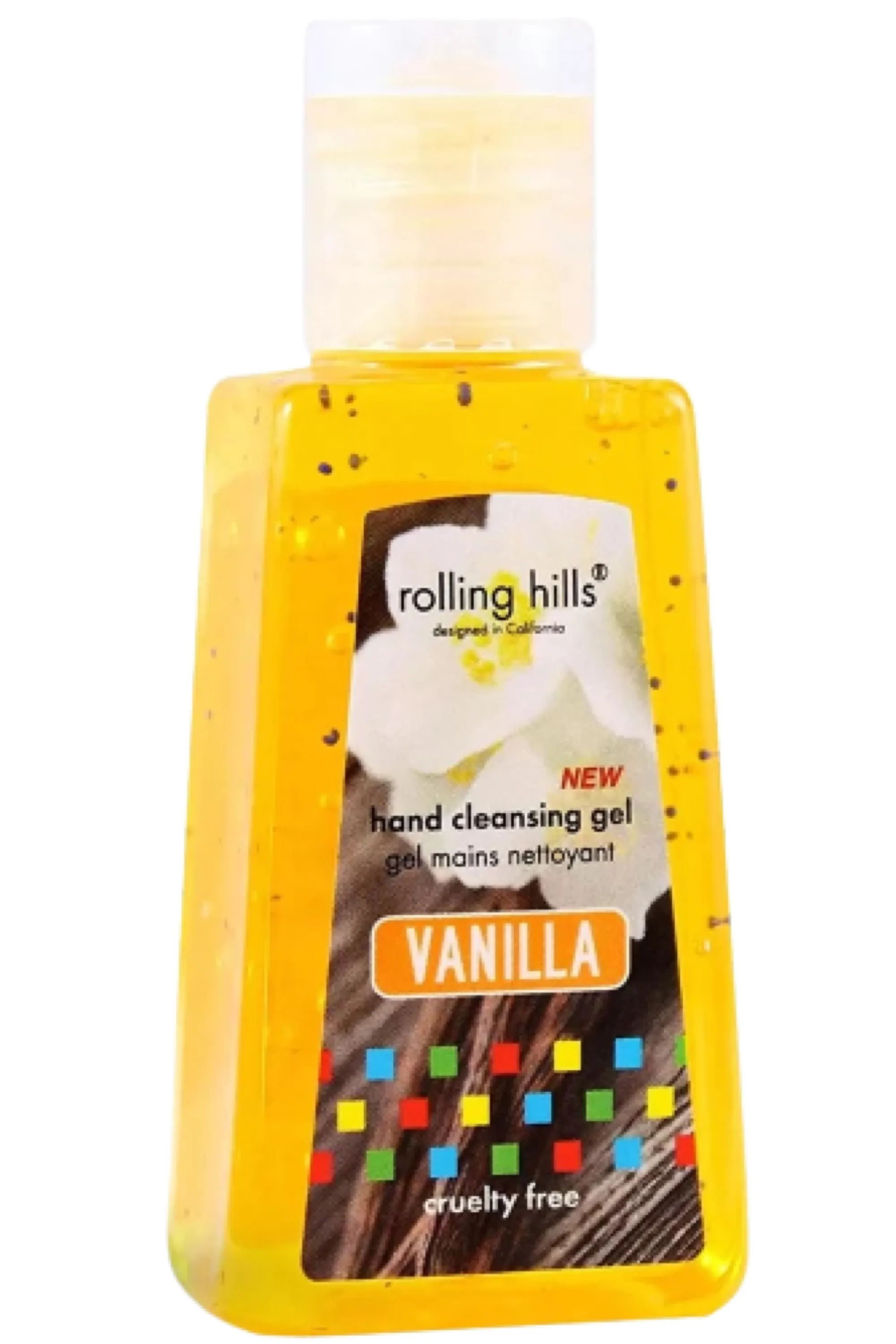 Rolling Hills Gel mains nettoyant parfum vanille-30 ml