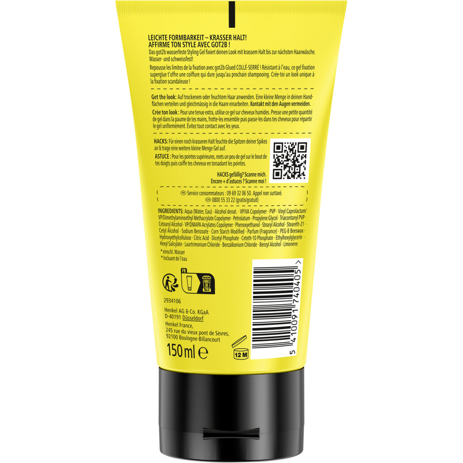 got2b Styling Gel Glued