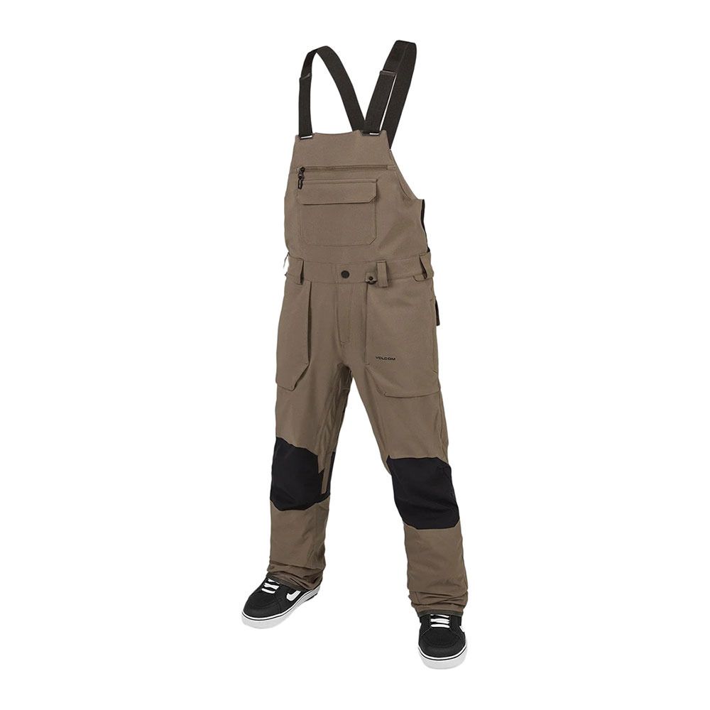 Volcom ROAN - Salopette ski Homme teak