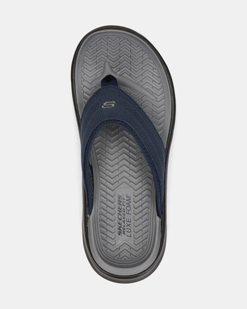 Skechers Sargo Relaxed Fit Slippers  - blauw