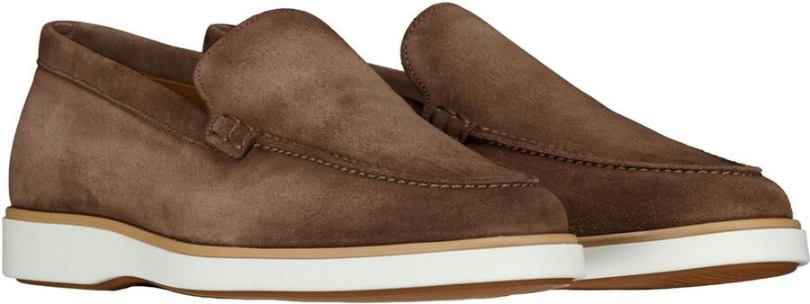 MAGNANNI Loafers Heren 25117 Maat: 43 Materiaal: Suède Kleur: Bruin