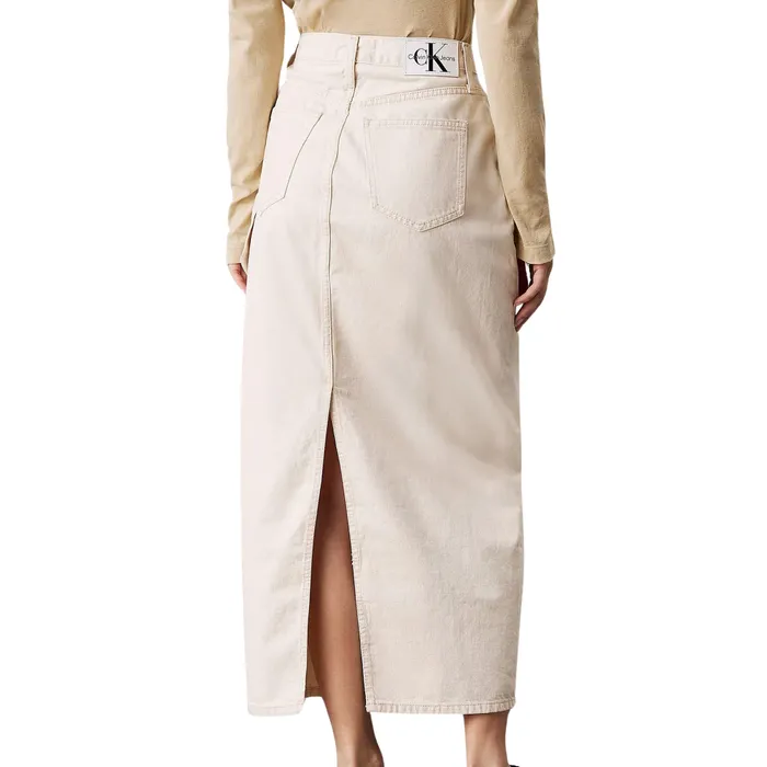 Calvin Klein Cargo Pockets Maxi Rok Dames