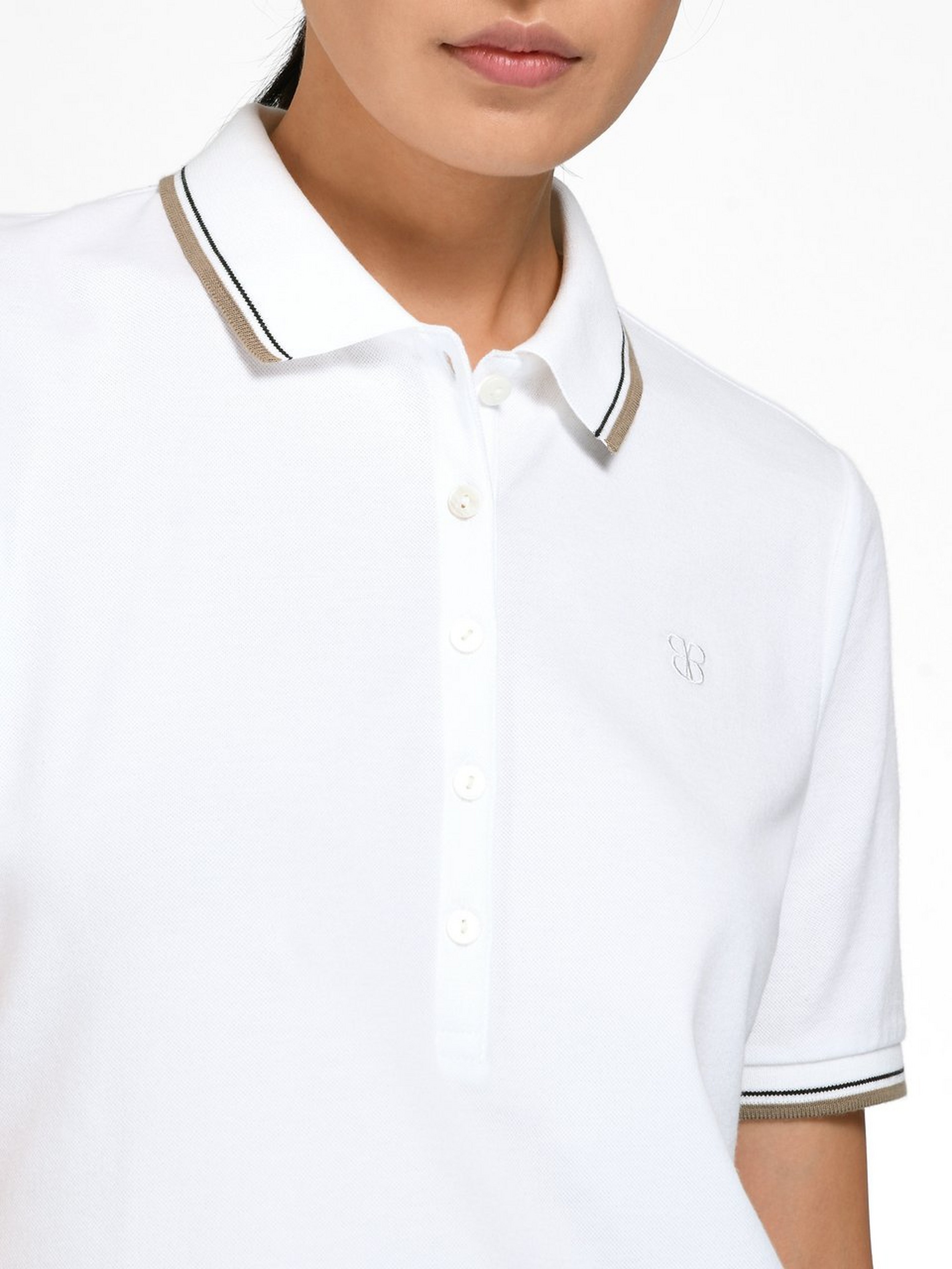 Polo-Shirt mit 1/2-Arm