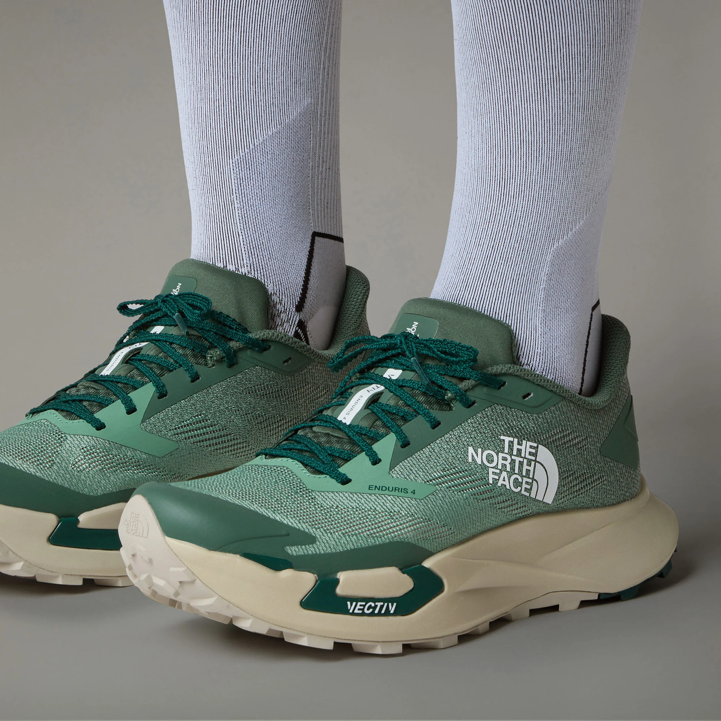 The North Face Vectiv Enduris 4 Chaussure Trail Hommes - Vert , Vert Foncé