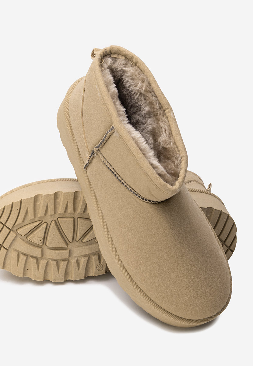 Bottes de neige femme kaki Sereena