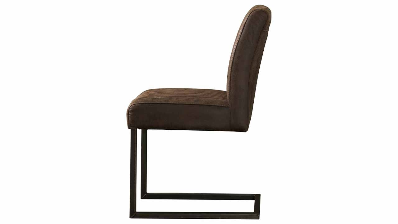 Stoel Dark Brown Ferro B47 x D61 x H88 cm