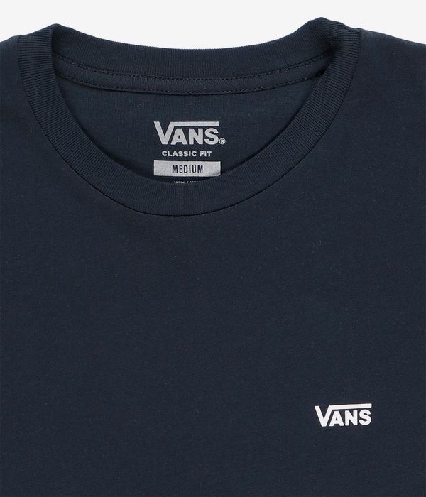 Vans Left Chest Logo T-Shirt (navy white)