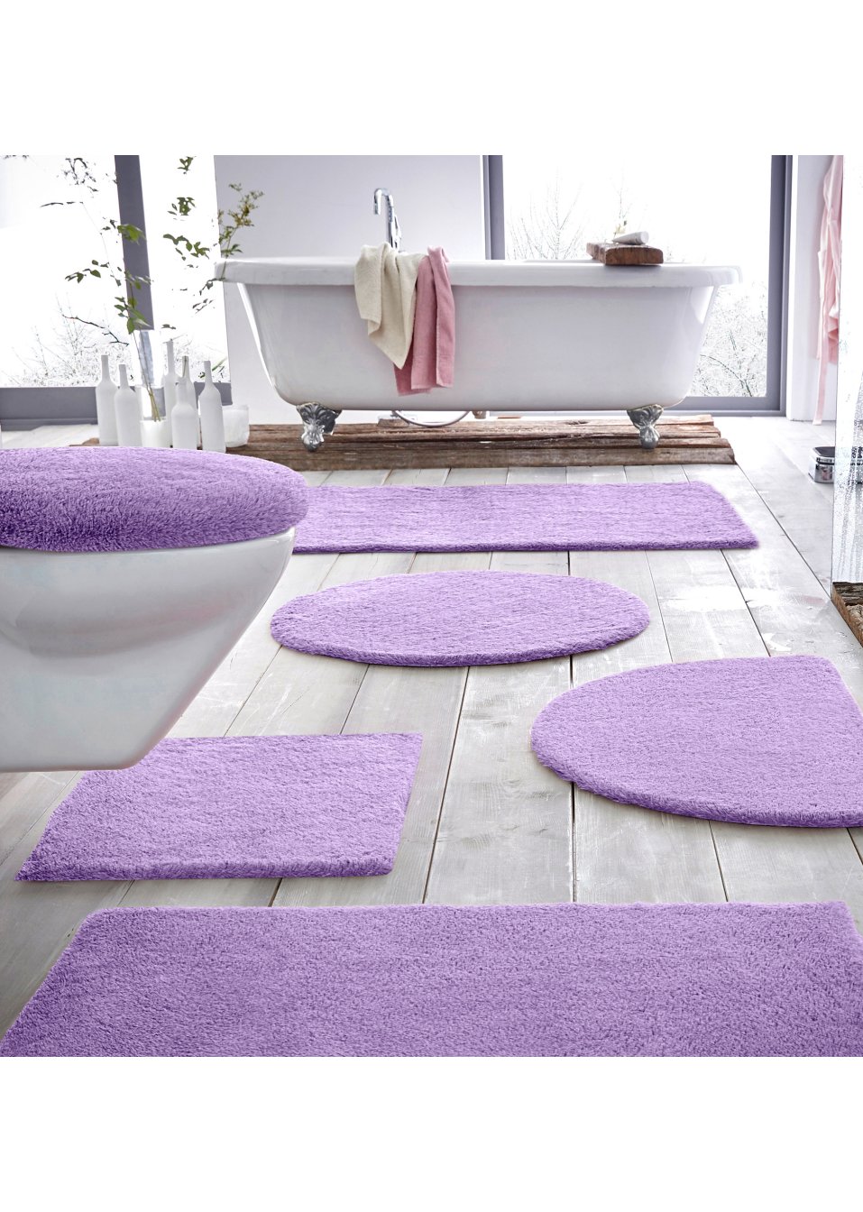 Tapis de bain en matière très douce