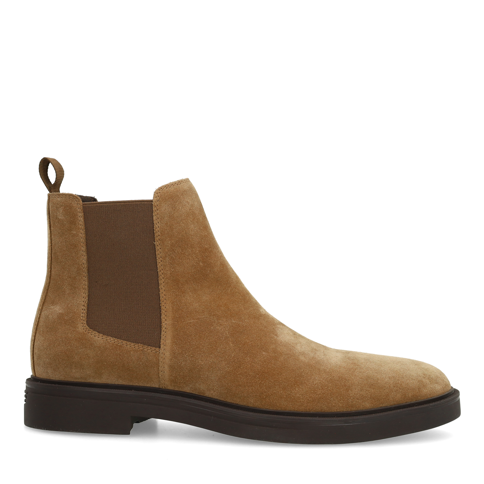 Taupe suède chelsea boots