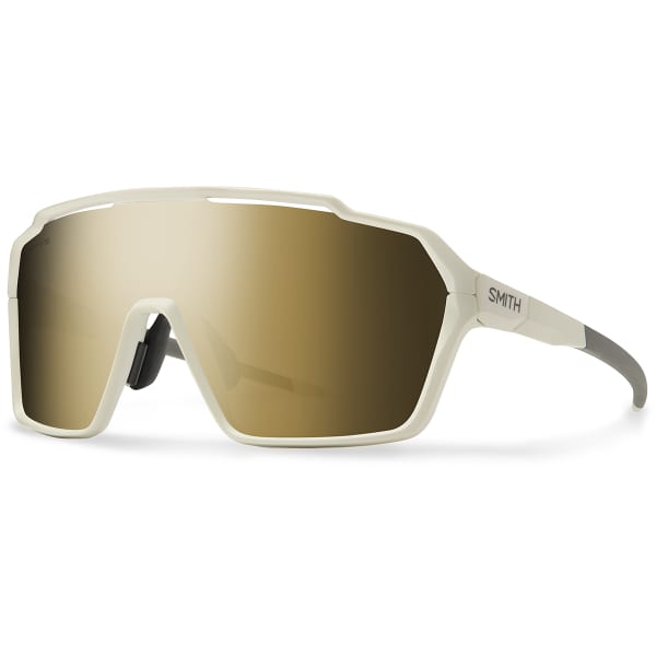 Lunette vélo SMITH SHIFT XL MAG MATTE BONE CHROMAPOP BLACK GOLD MIRROR
