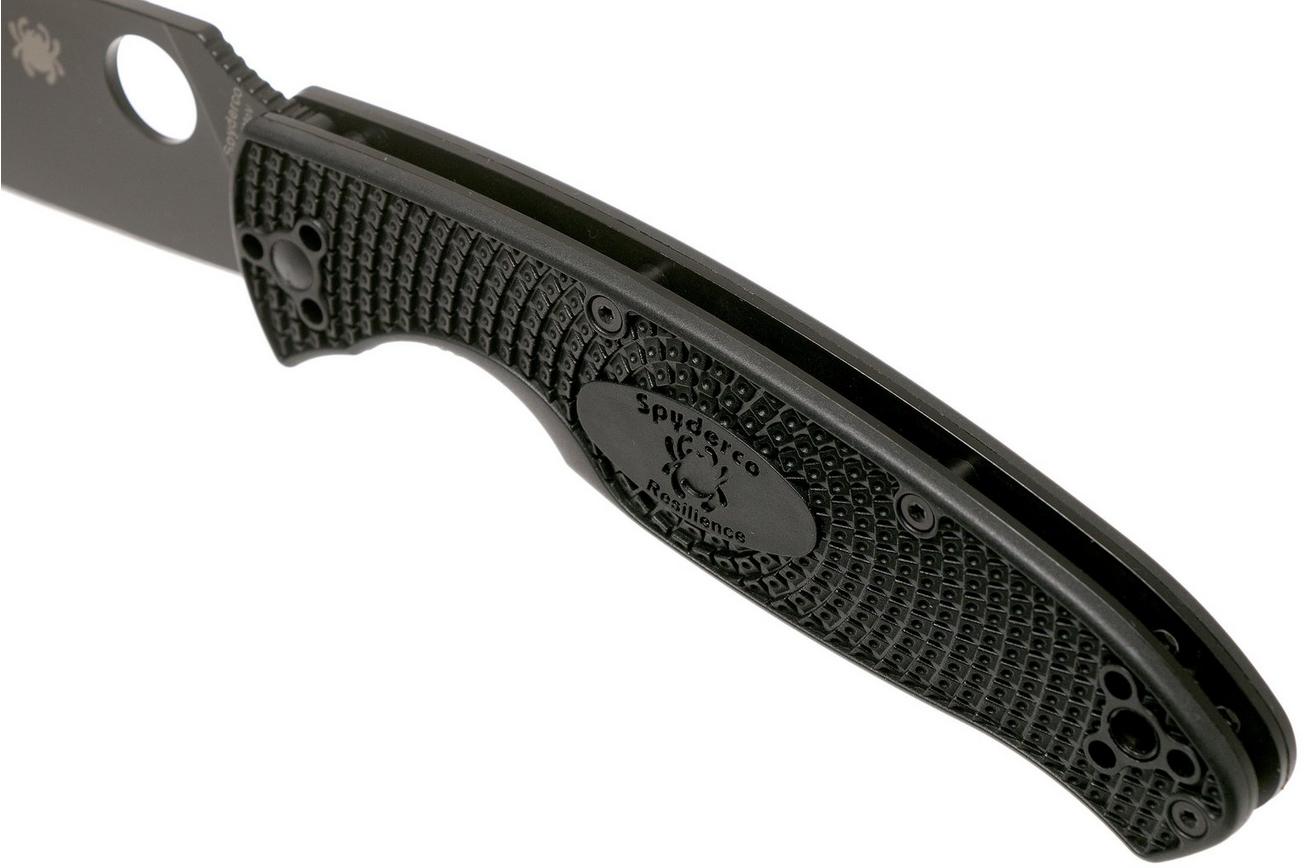 Spyderco Resilience Lightweight Black C142PBBK FRN zakmes