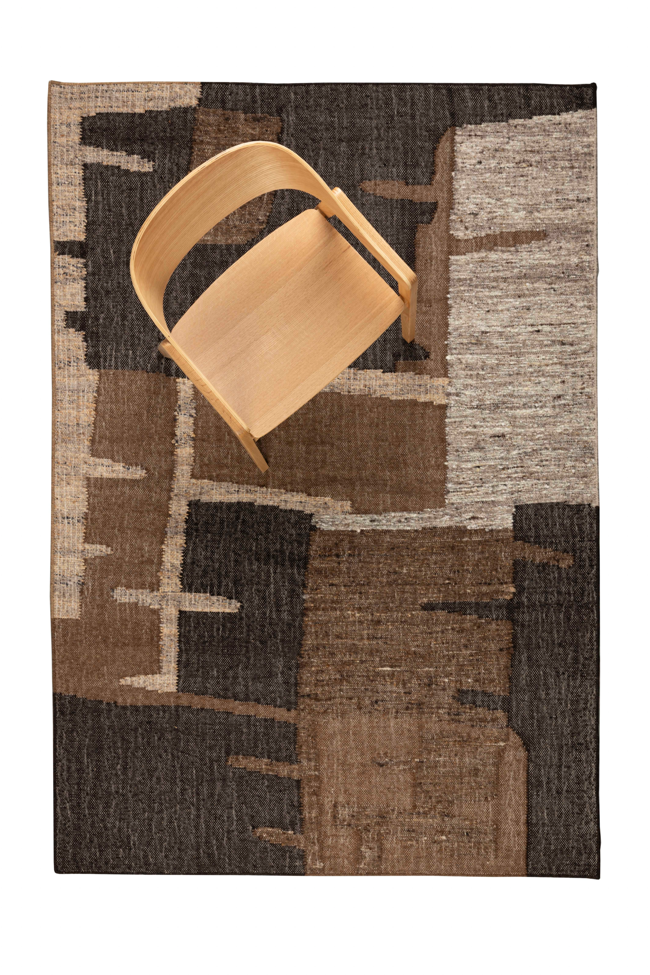 Vloerkleed Briton 160x230 bruin