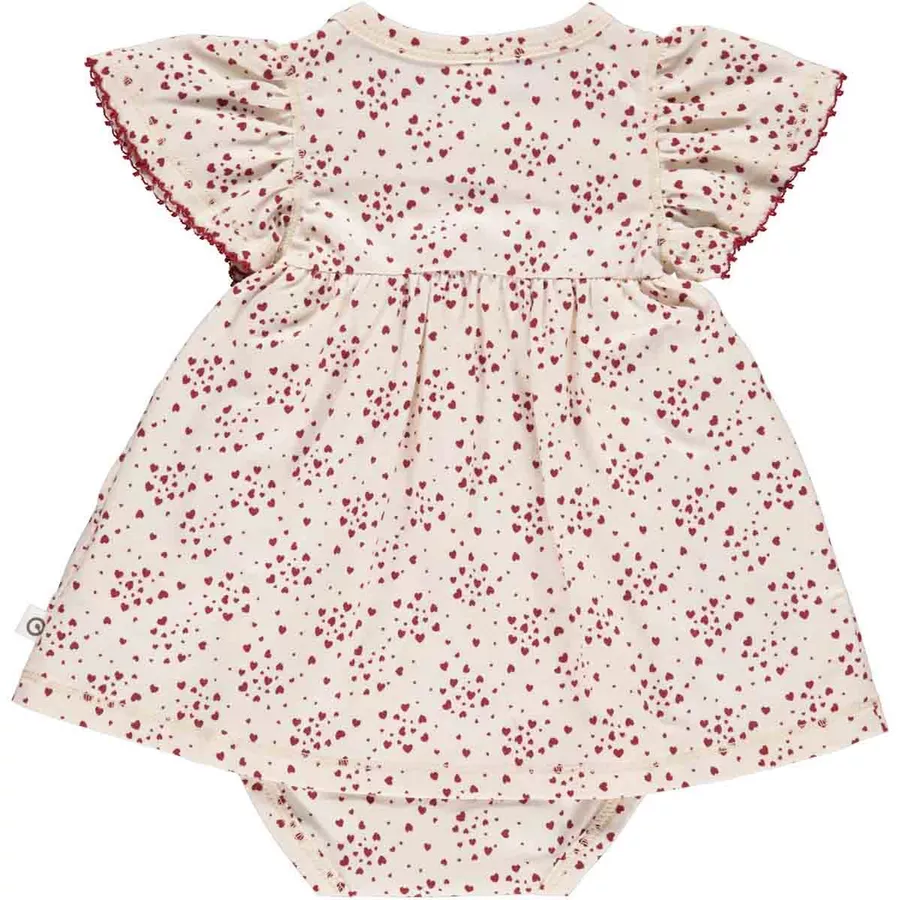 Müsli Bodykleid ButtercreamBerryred
