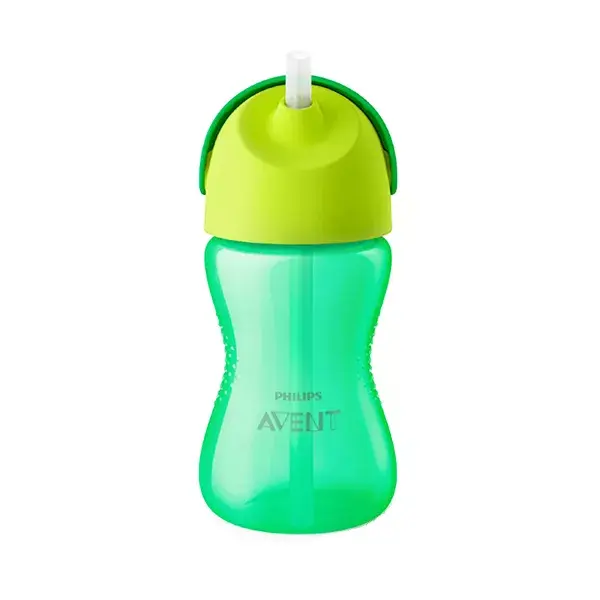 Copo com canudo Avent +12 meses 300ml Verde