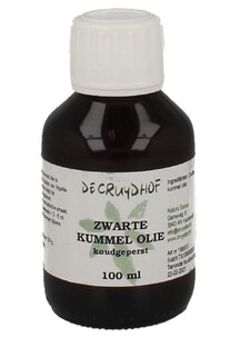 Cruydhof Zwarte Kummel Olie 100ML