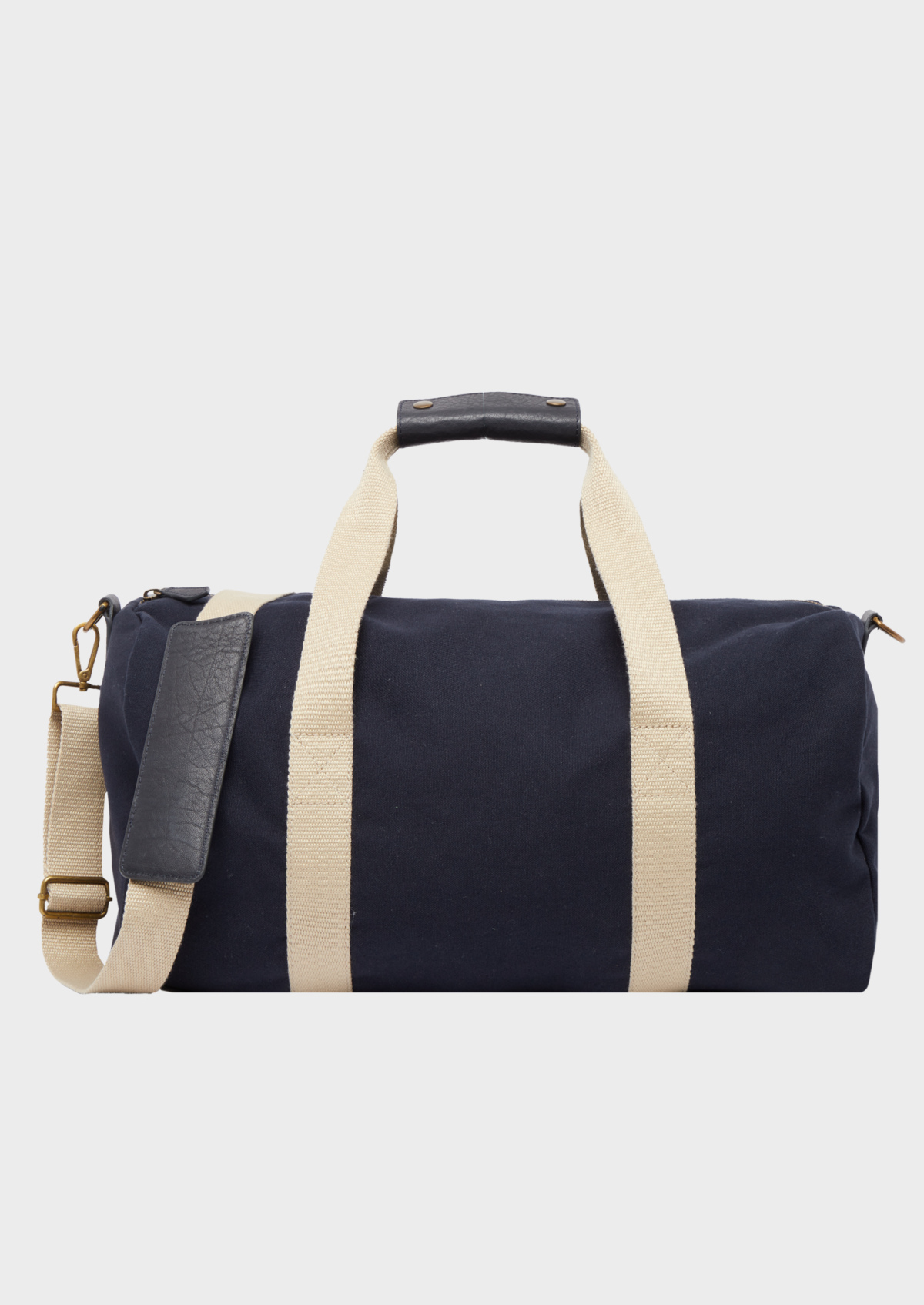 Sac bowling en coton bleu marine