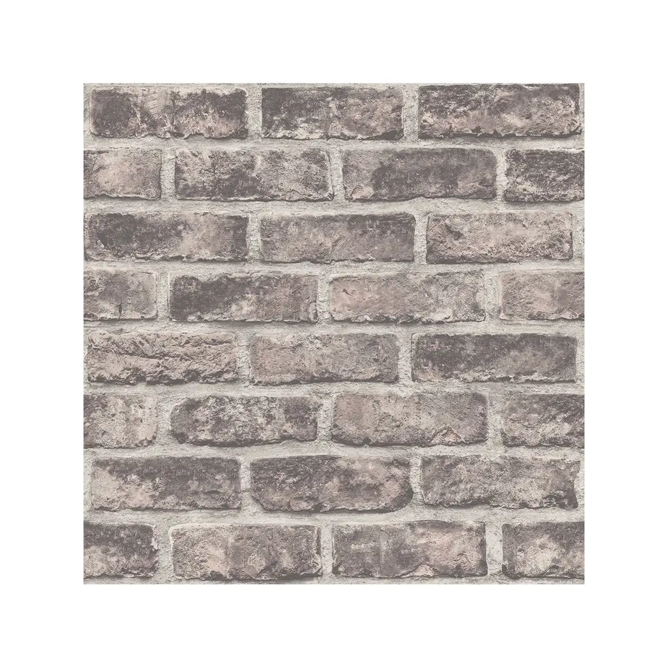 Dutch Wallcoverings - Exposure baksteen bruin - 0,53x10,05m