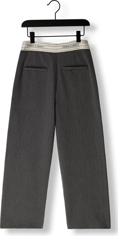 Frankie & Liberty Meisjes broek - Pixie - 04.4 Dark Warm Grey