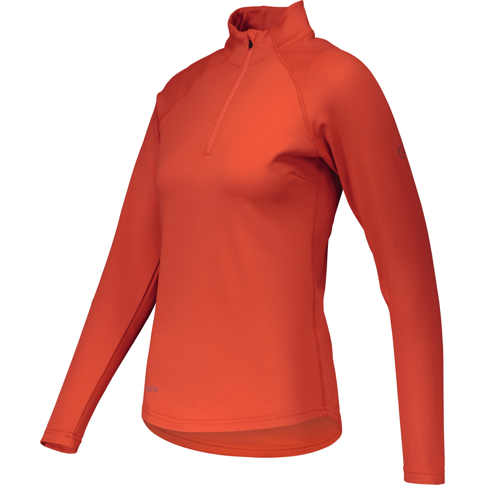 Sherpa Shenpen Damen Halfzip Shirt L, rot