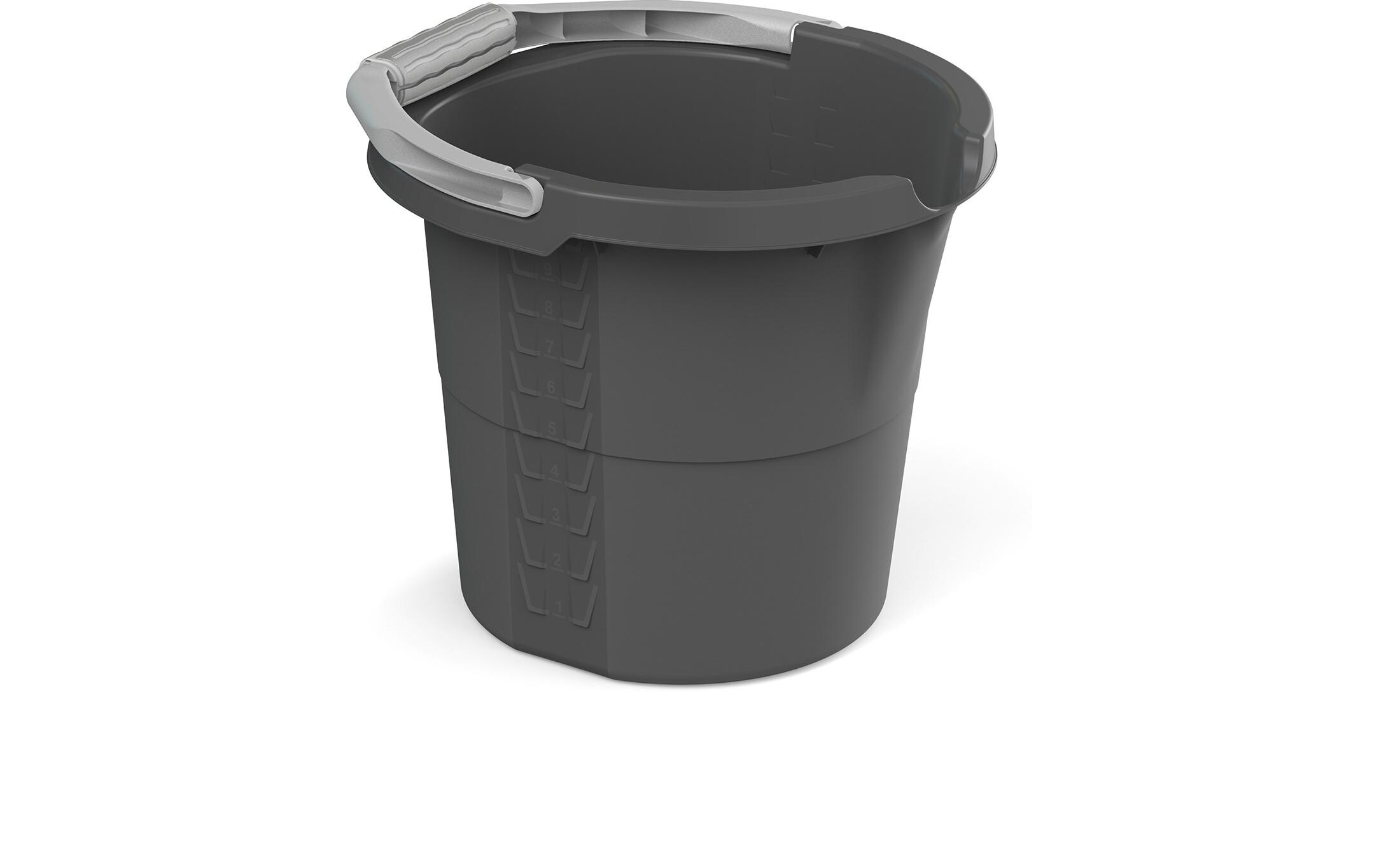 Putzeimer Daily 10 l, AnthrazitSkaleneimer