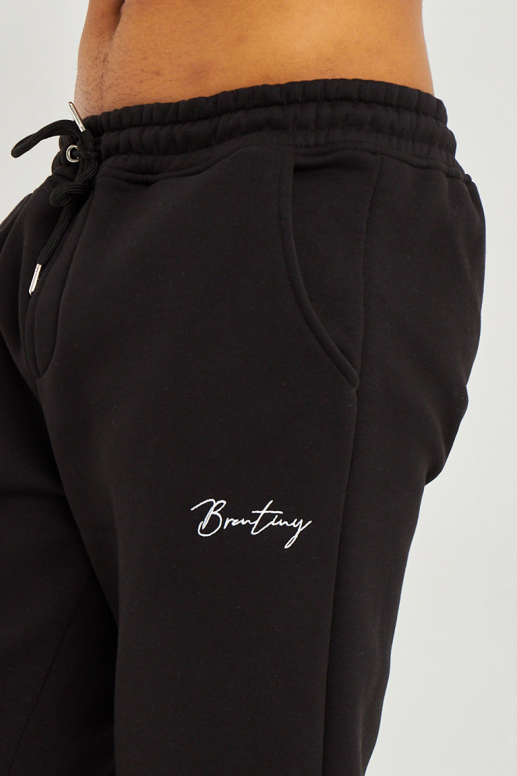 Pantalon de jogging noir inscription Brentiny