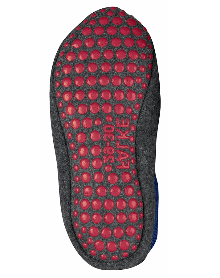Hausschuhsocken COSY SLIPPER in cobalt blue