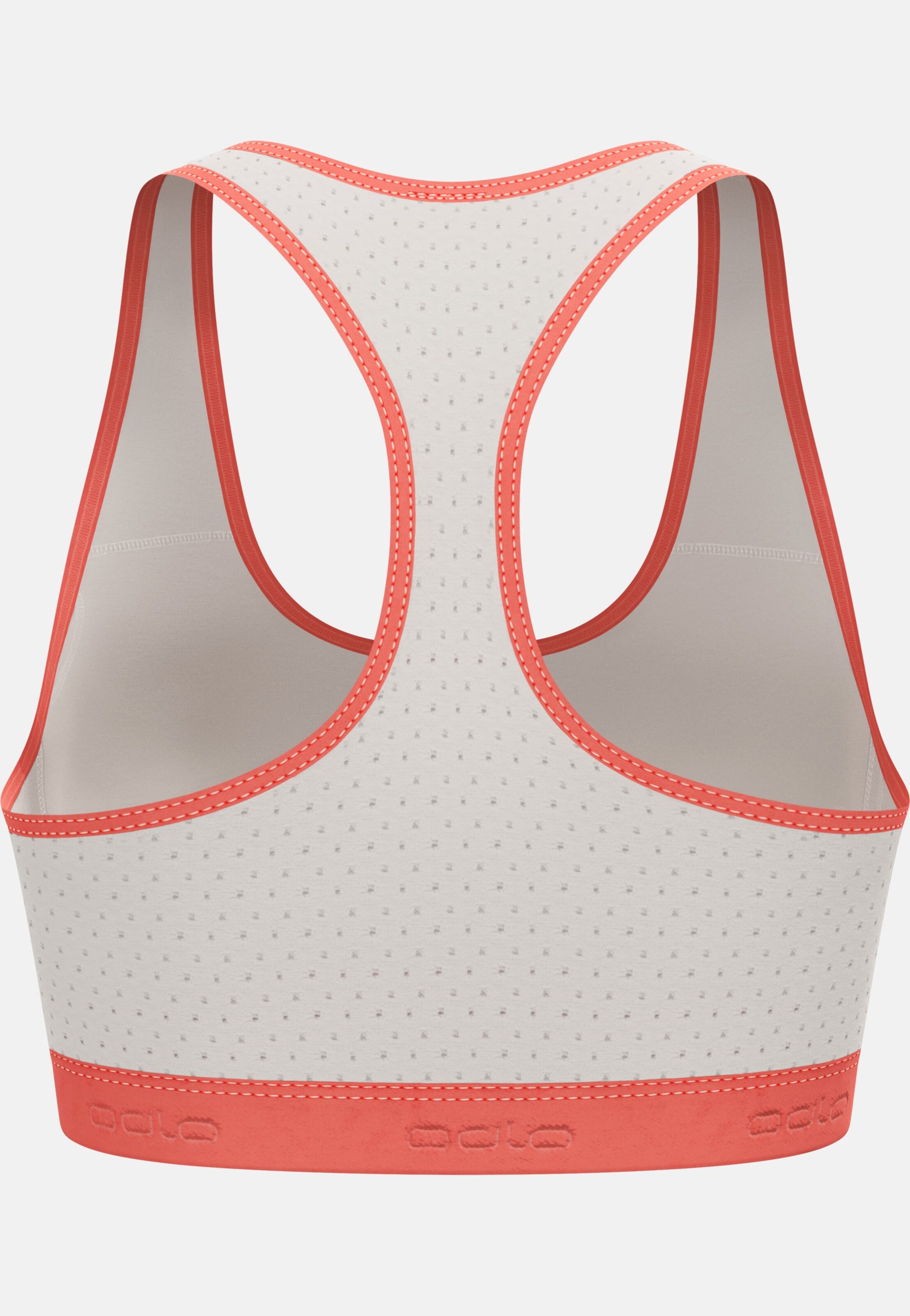 Ascent Pw Medium Sport-BH in silver cloud - living coral
