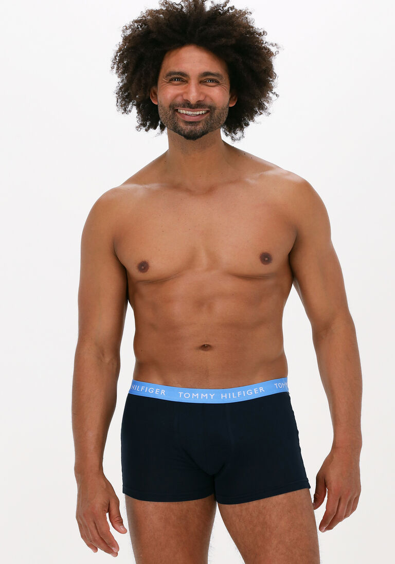 TOMMY HILFIGER UNDERWEAR donkerblauwe tommy hilfiger underwear boxershort 3p truk wb