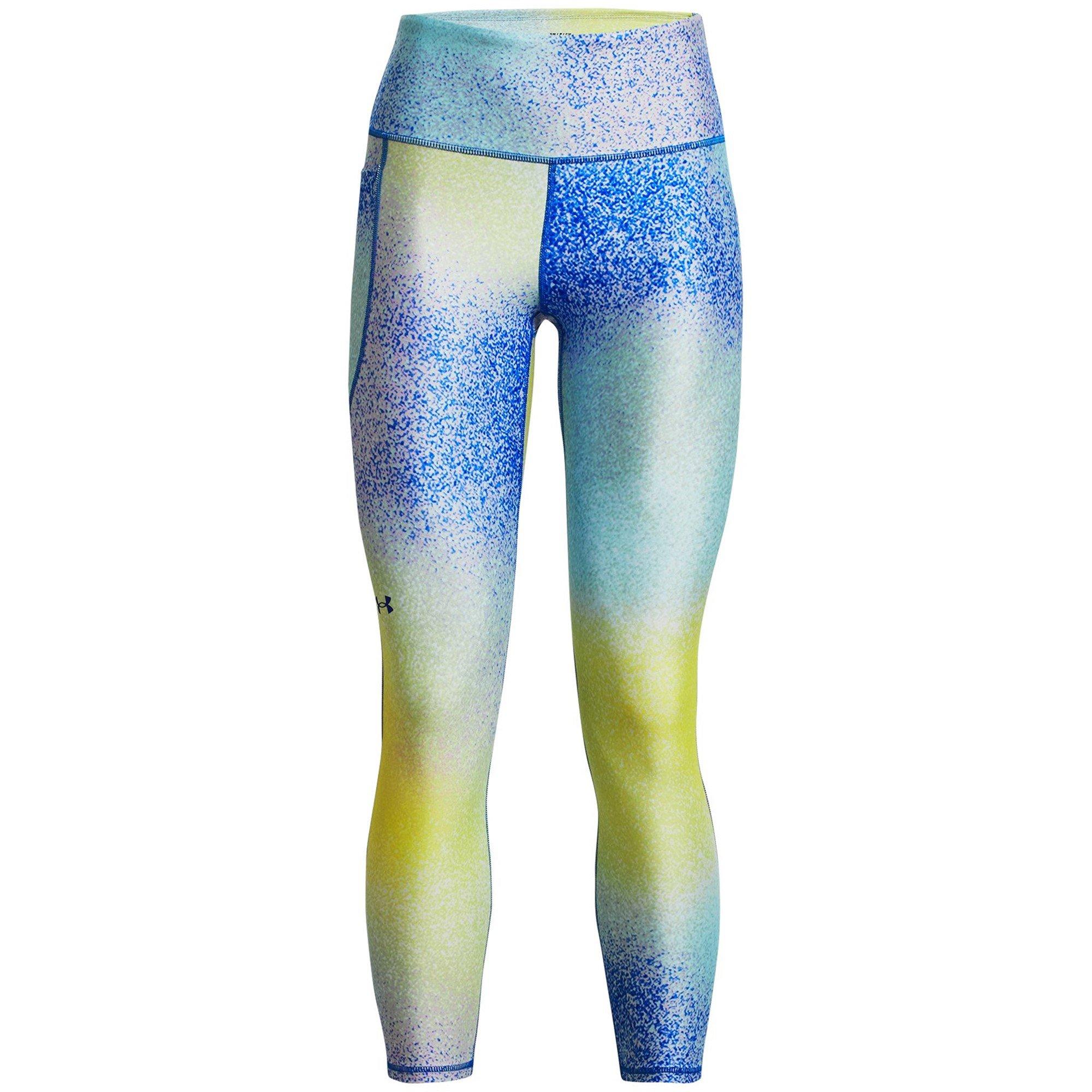 Under Armour UA HeatGear Printed Ankle Leggings Womens