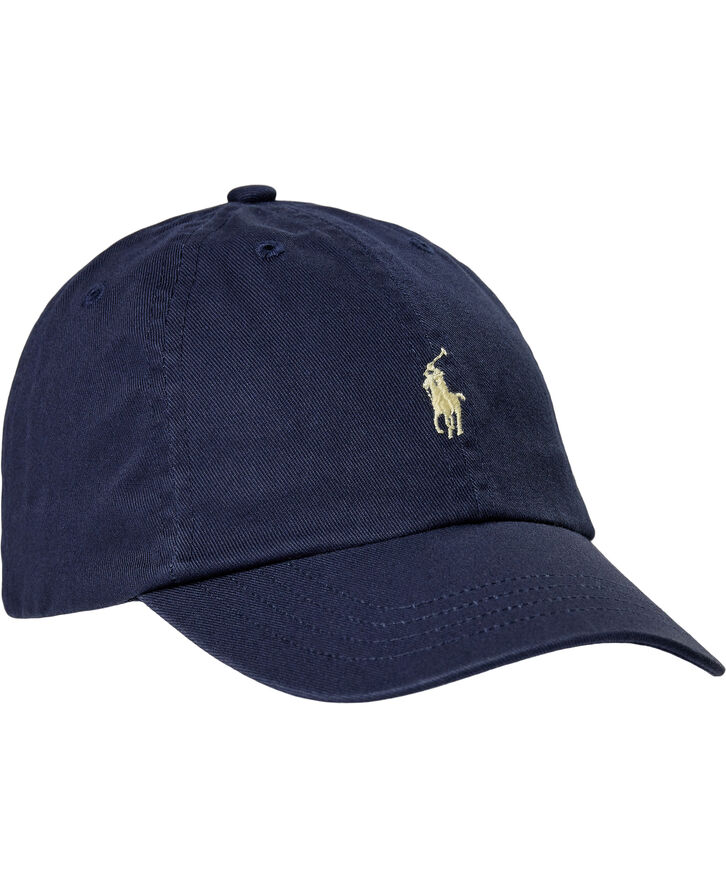Polo Ralph Lauren Cotton Chino Baseball Cap Blå