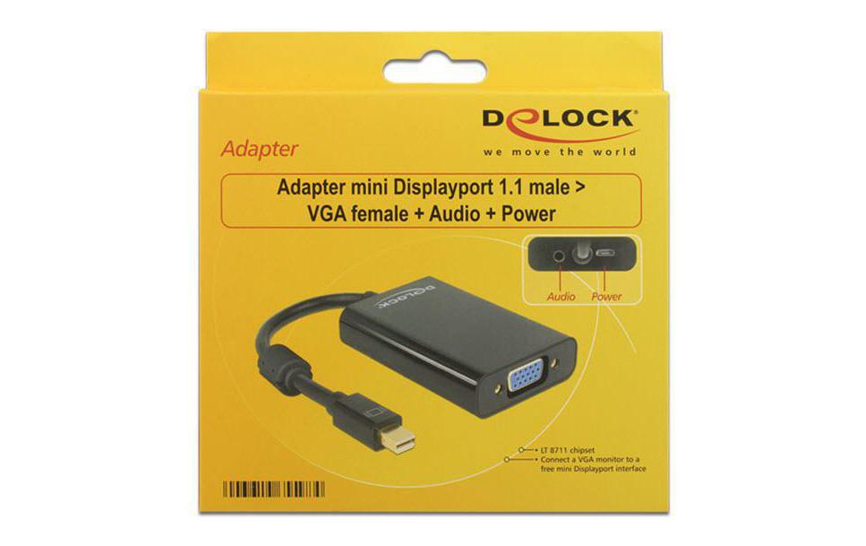 Adapter Mini-DisplayPort - VGAAdapter für Monitoranschlüsse