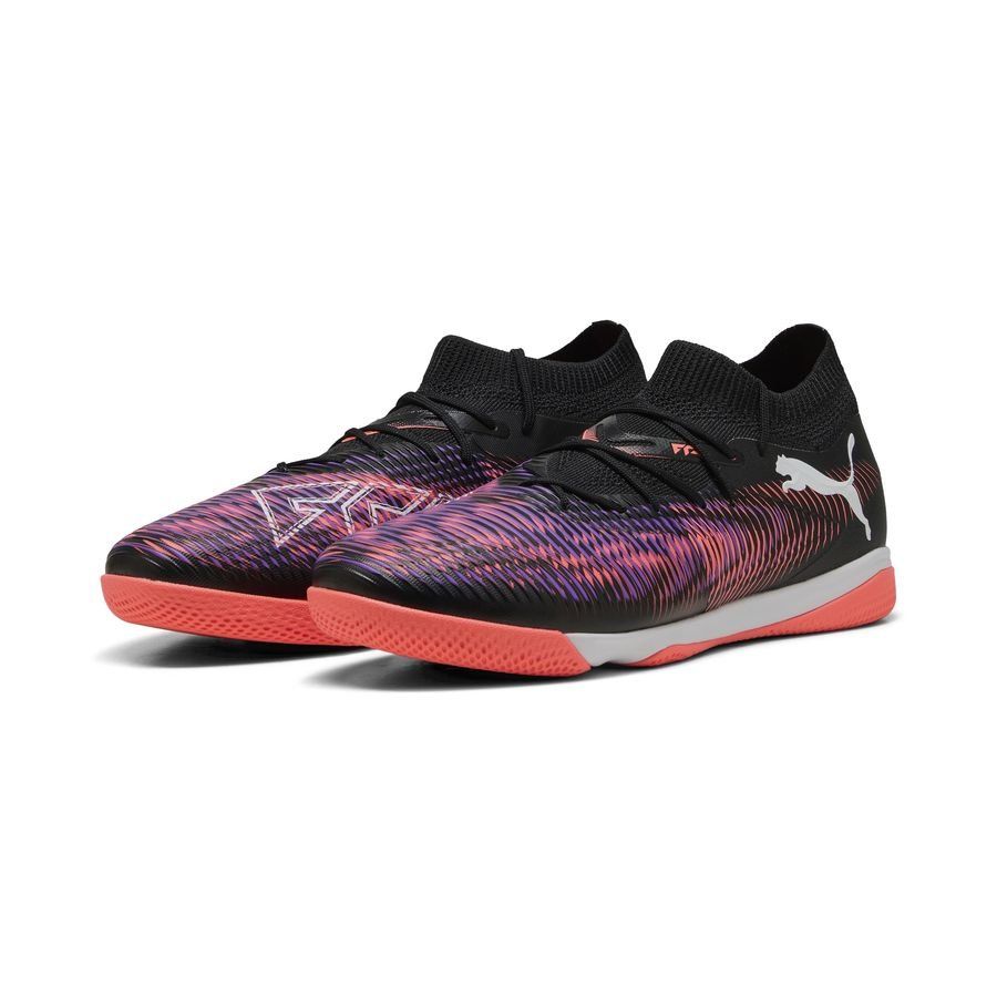 PUMA Future 8 Match IT Unlimited - Noir/Blanc/Glowing Red