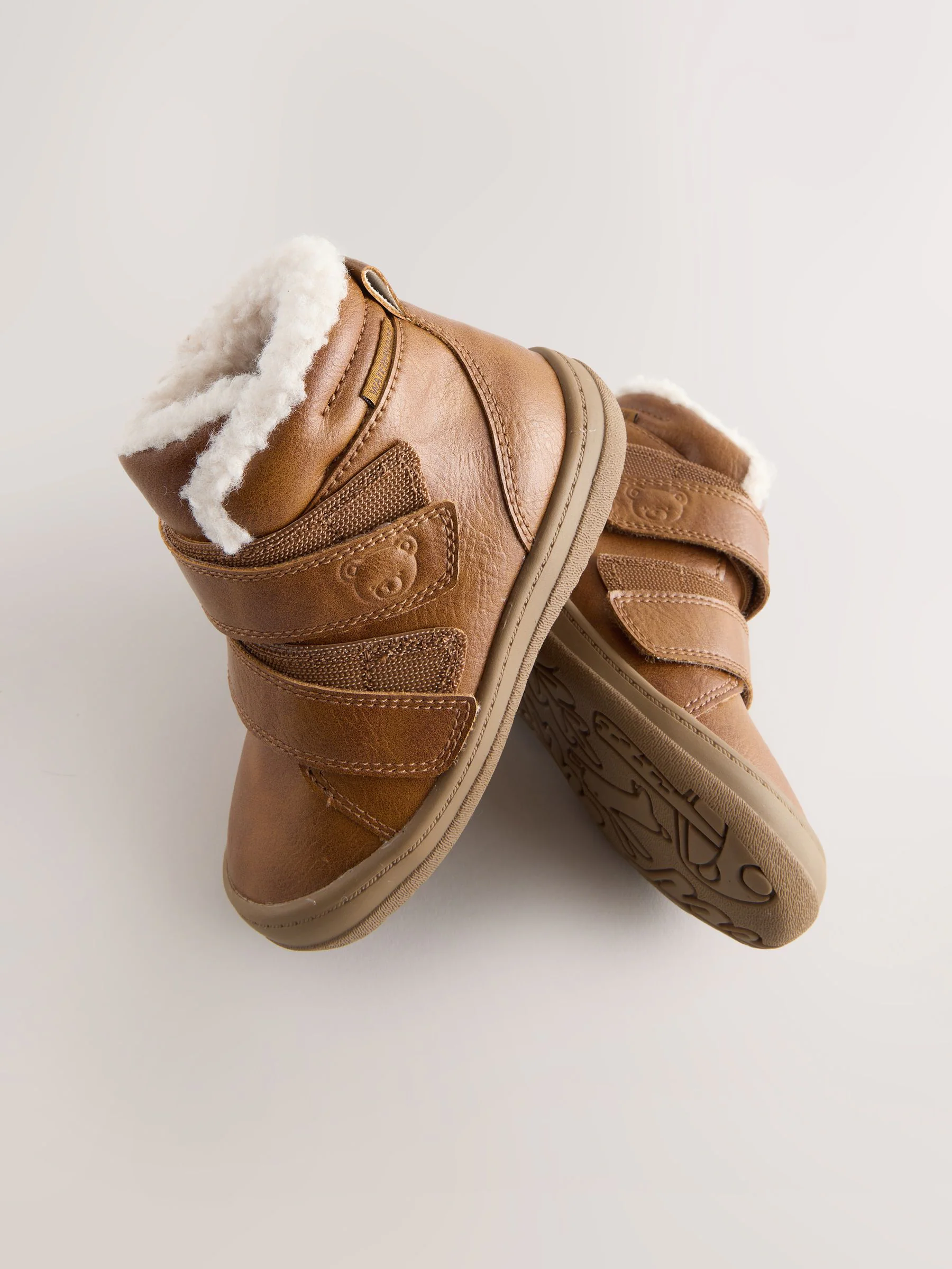 Lichtbruin - Waterproof Touch Fastening Boots