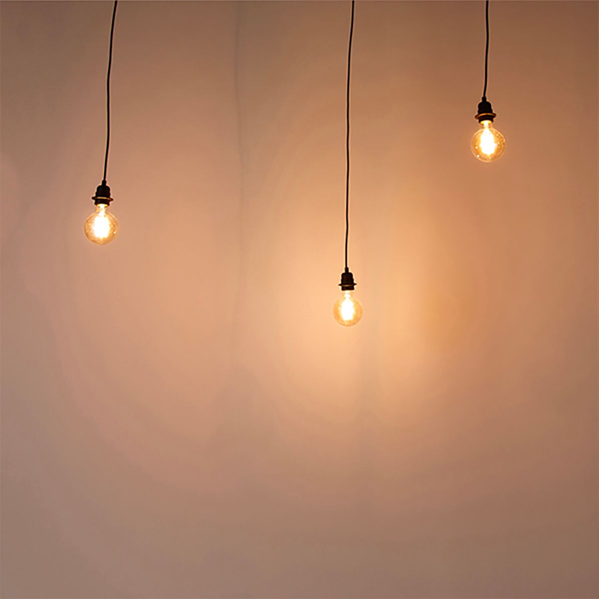 Industriële hanglamp zwart 3-lichts - Cava