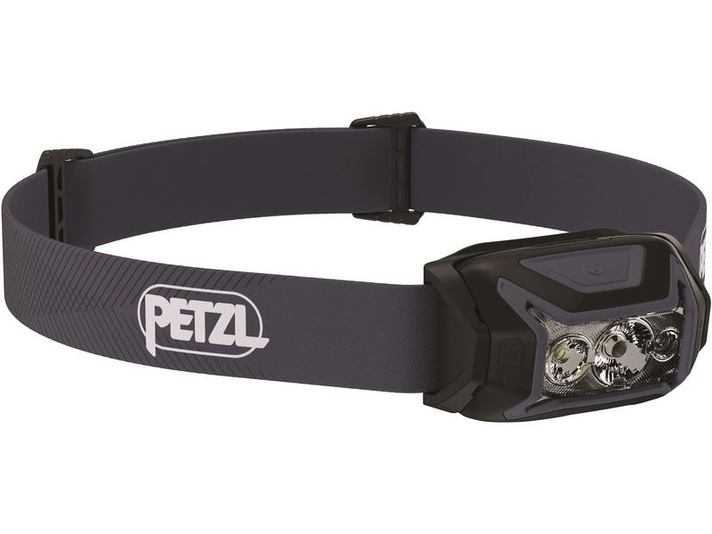Petzl Stirnlampe Actik Schwarz, 450 lm Einfach zu bedienende kompakte Stirnlampe
