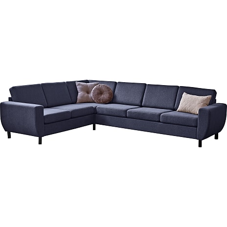 Rom Nordic vendbar hjørnesofa - navy