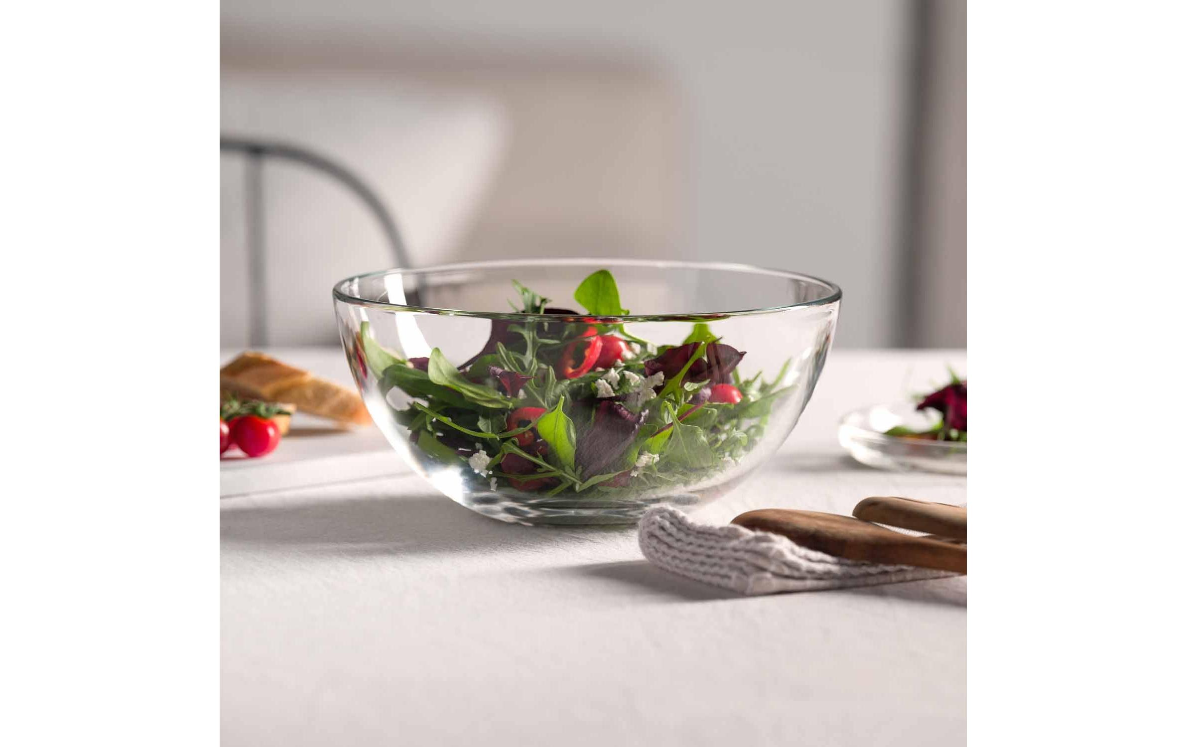 Salatschüssel Cucina 28 cm, 1 Stück, TransparentSchale