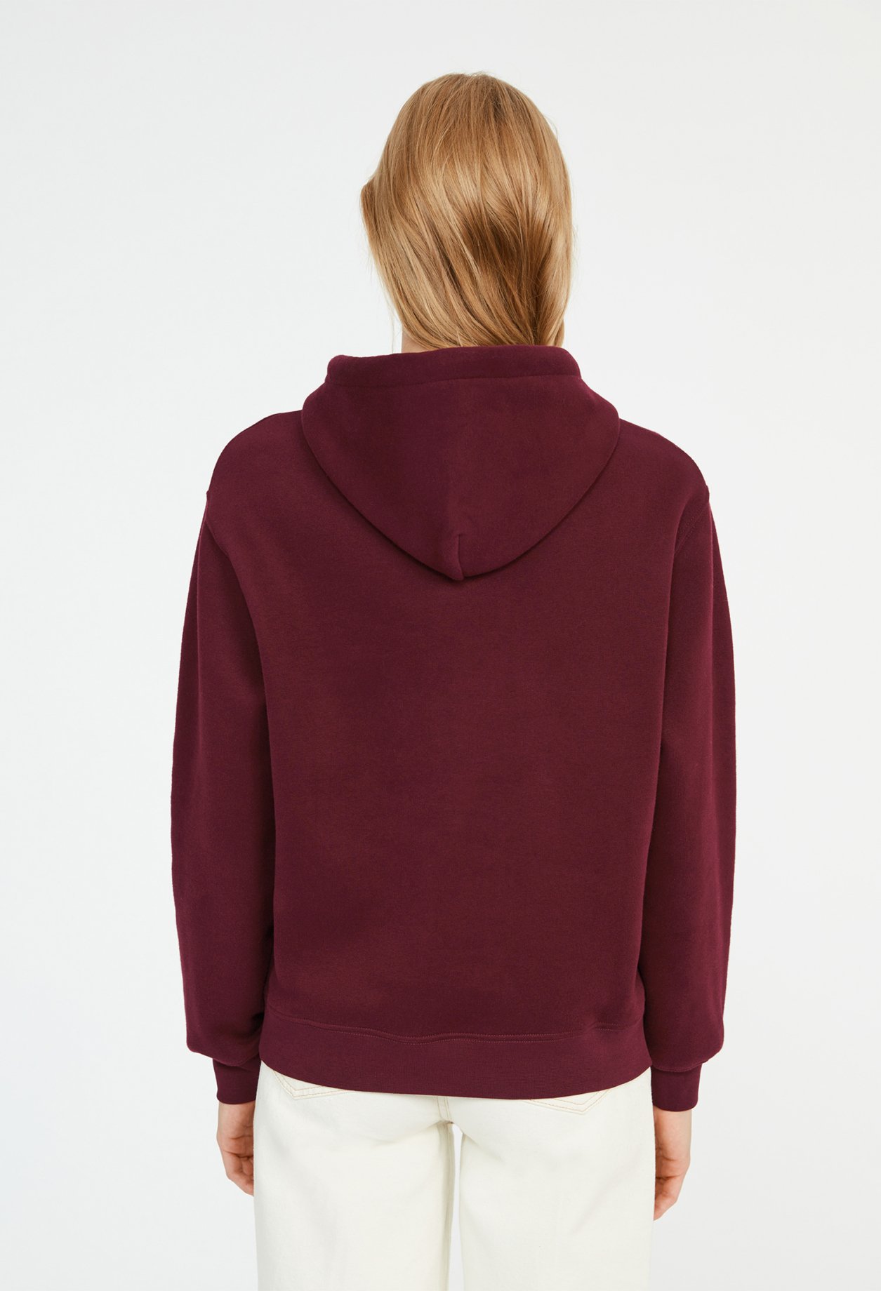 Sweatshirt &agrave; capuche coton