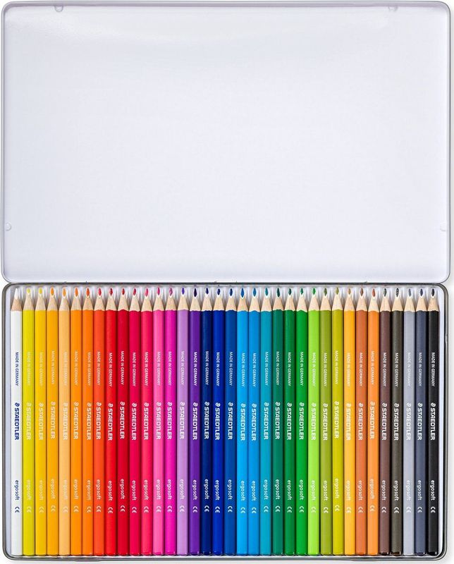 STAEDTLER ergosoft kleurpotlood - met. etui 36 st