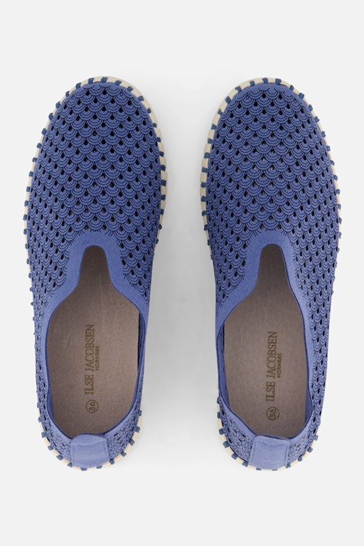 Ilse Jacobsen Tulip Instappers blauw Microvezel