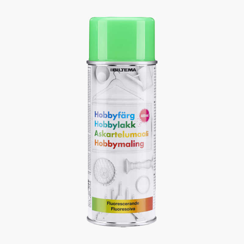Spraymaling, fluorescerande, grønn, 400 ml