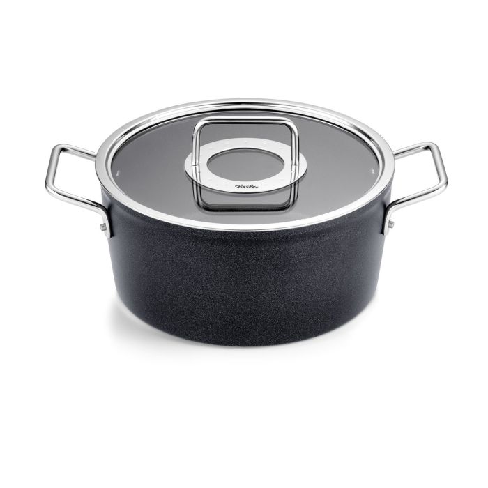 Fissler Adamant® Kochtopf 24 cm mit Glasdeckel