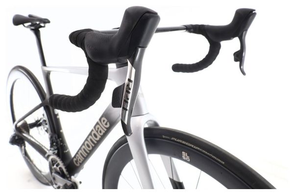 Produit reconditionné · Cannondale Supersix Hi-Mod Evo Carbone AXS 12V · Noir / Vélo de route / Cannondale | Très bon état