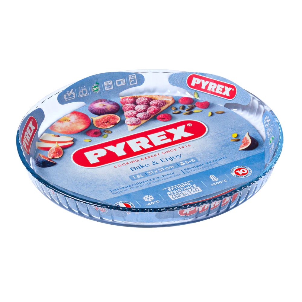Moule à tarte 30 cm Pyrex