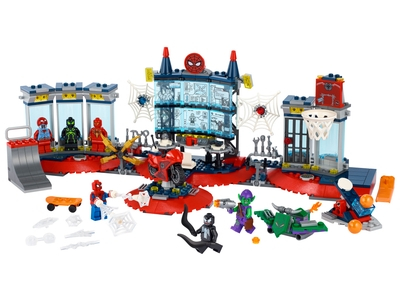 LEGO Aanval op de Spider schuilplaats (76175)