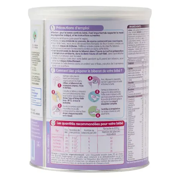 Guigoz Evolia A2 Lait 1er Age 800g