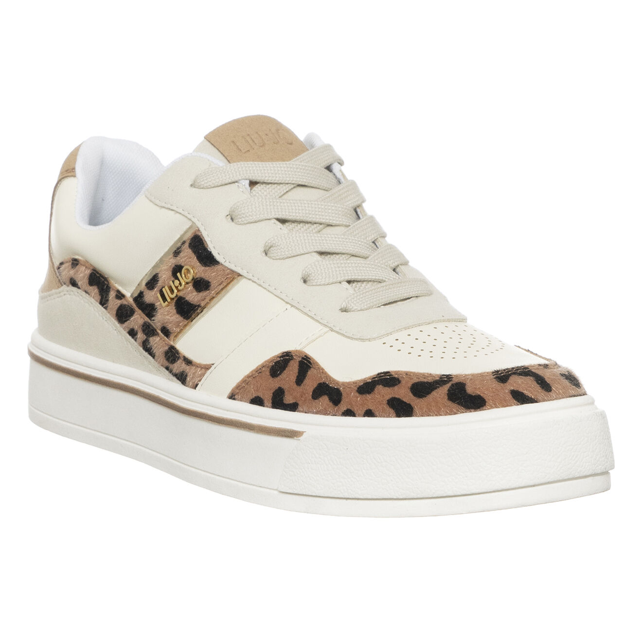 Liu-Jo Sneakers Ursula léopard/blanc/marron