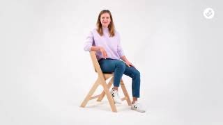 Nesta Hochstuhl 3.5 - 99 Y   15 - 110 kg    Hält ein Leben lang |    Einzigartige, nach hinten verstellbare Rückenlehne |    Langlebig und nachhaltig |    Modernes Design |