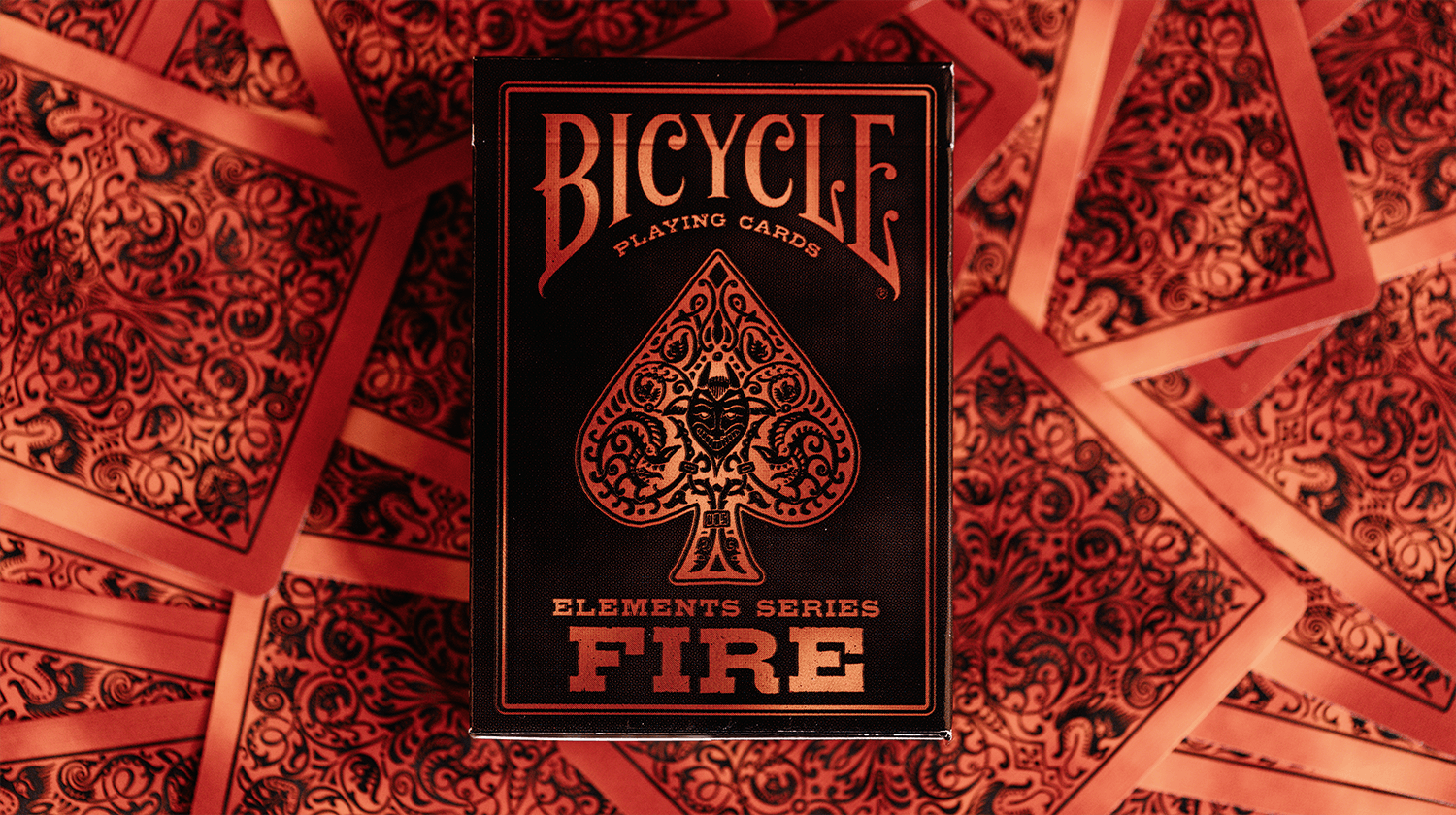 Bicycle® Kartendeck - Fire Spielkarten Kartenspiel Pokerkarten
