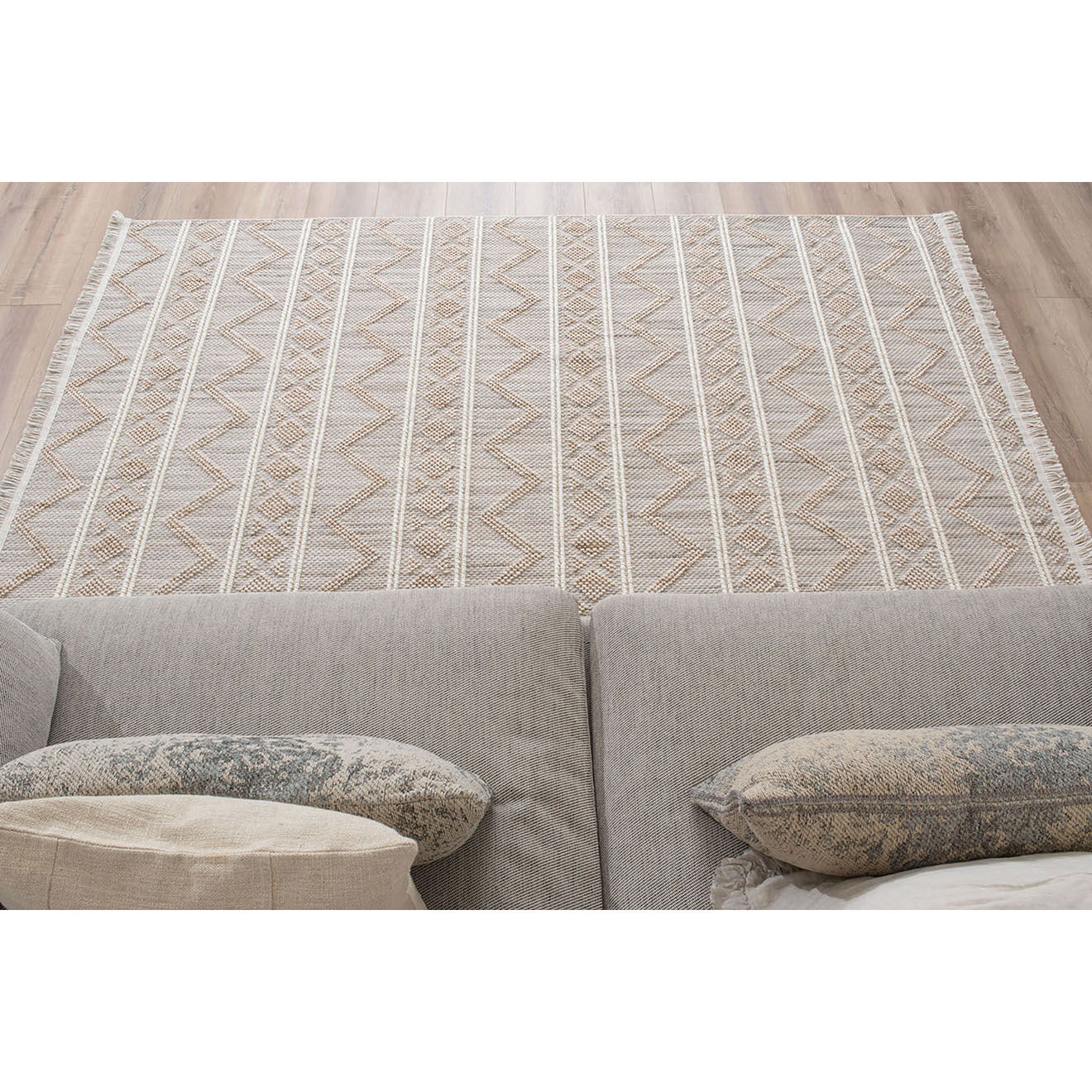 Nazar Rugs Tapis Bali 731 beige - 80x150 cm